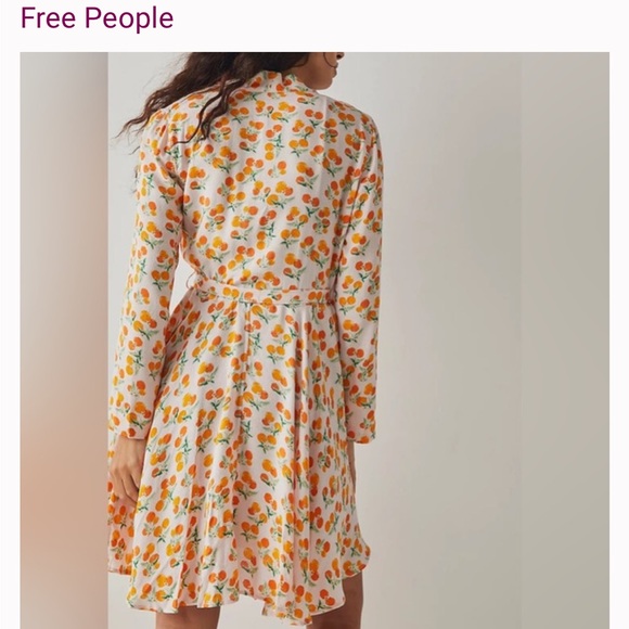 Intimately Free People Worth It GrapeFruit Print Robe, Size S, NWT - Picture 2 of 13